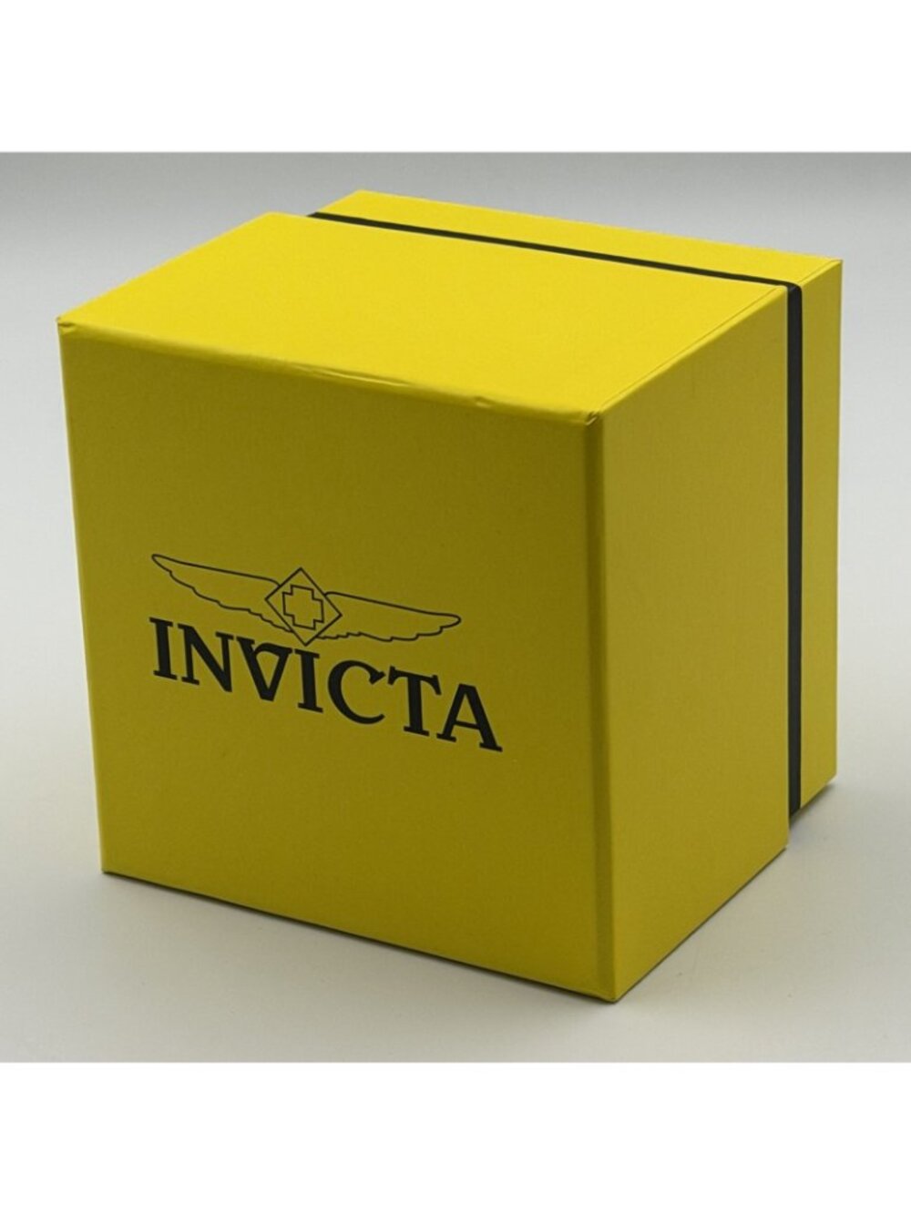 Invicta 69019 Gold-Tone Stainless Steel Men's Watch Black Dial Original Box - Picture 5 of 8